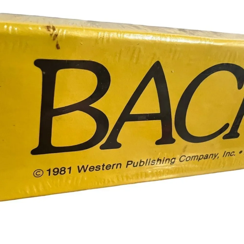 Vintage 1981 Whitman Backgammon Board Game NEW Factory Sealed 4832-22